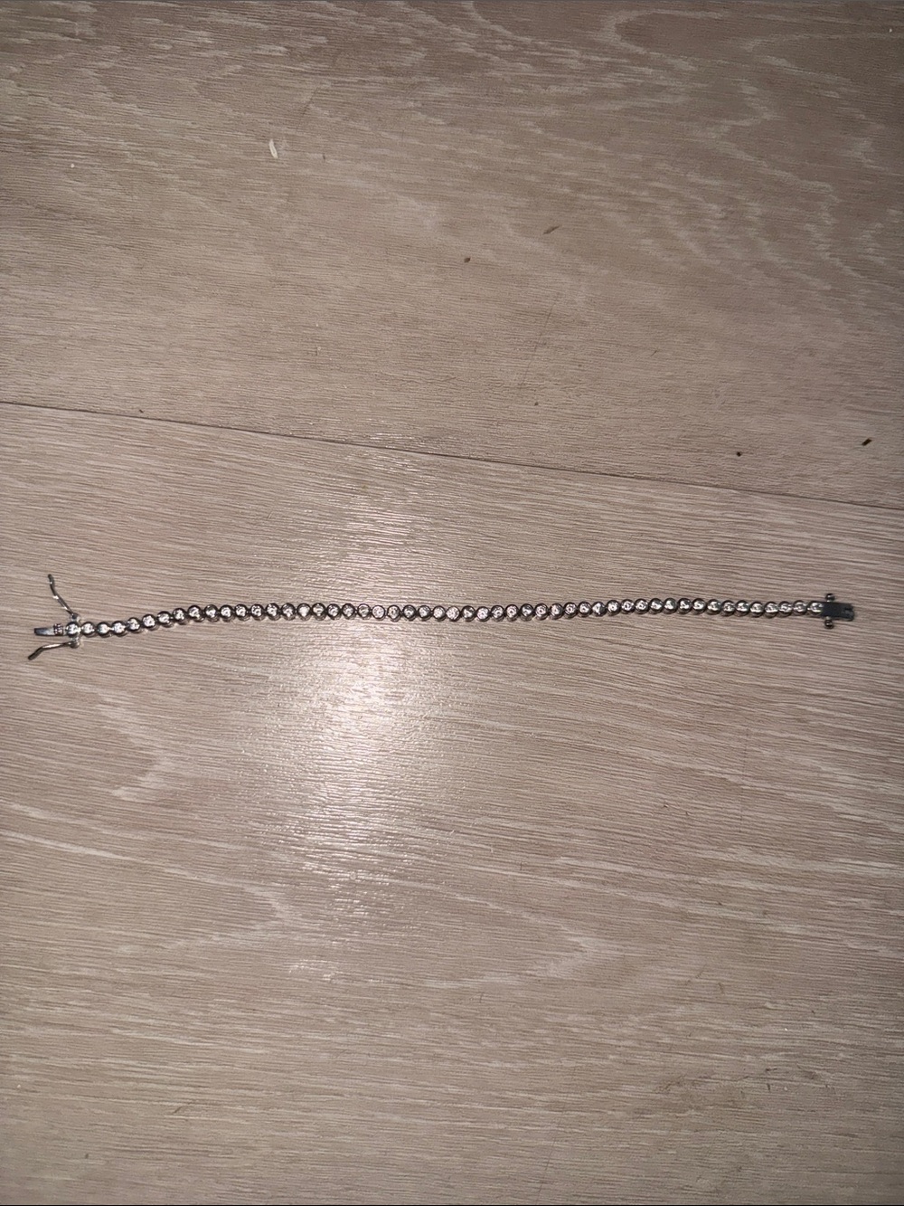 Dainty Silver Tennis Bracelet - Women’s Jewelry